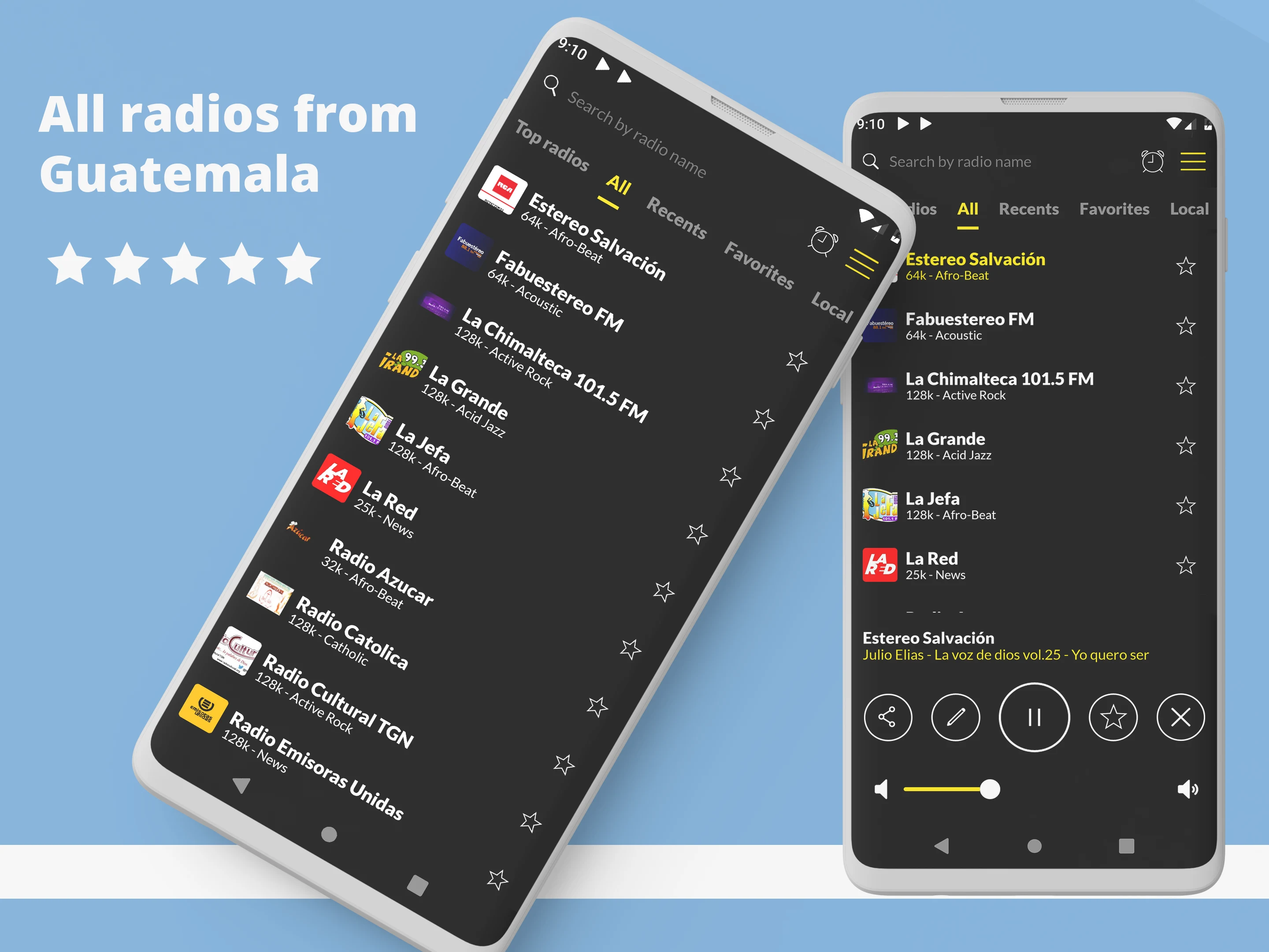 Radio Guatemala FM online screenshot