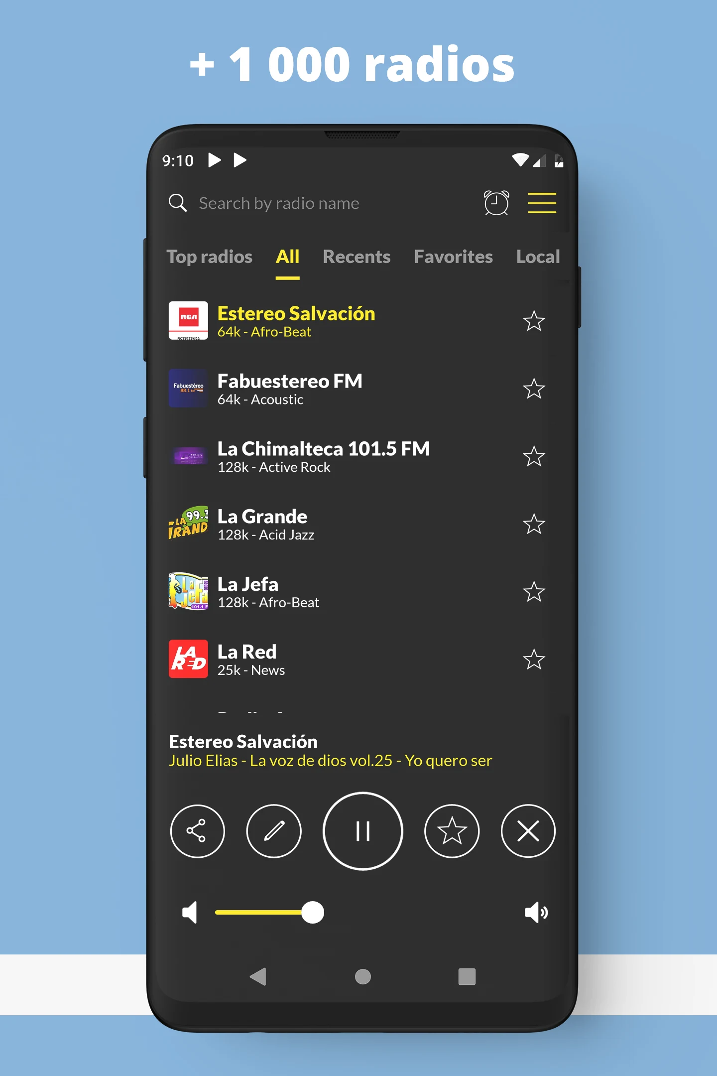 Radio Guatemala FM online screenshot